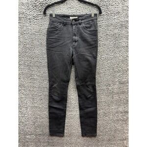 Won Hundred Jeans Brigitte A Black Slim Fit Skinny Denim Womens Size 27 x 32